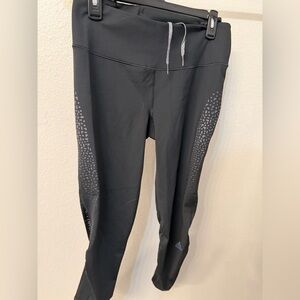 Women’s Adidas Black and Gray Running Leggings